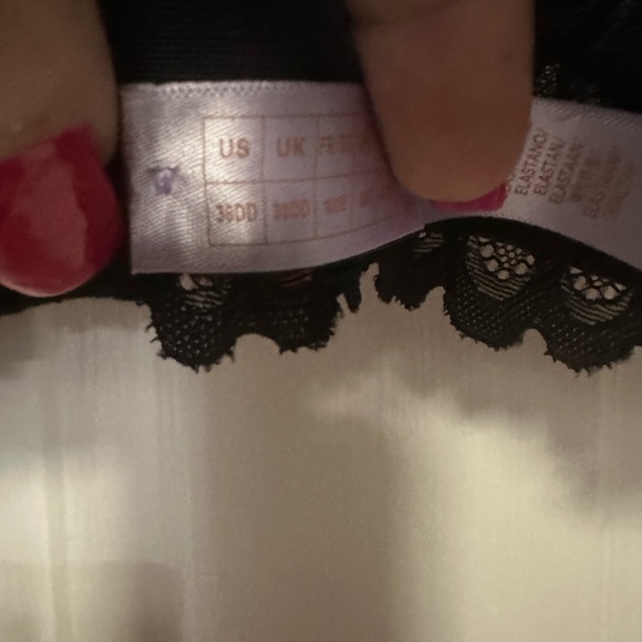 SAVAGE X FENTY, 38DD, BLACK CAVIAR, SAVAGE NOT SORRY, UNLINED BALCONETTE BRA,NWT - Picture 5 of 7